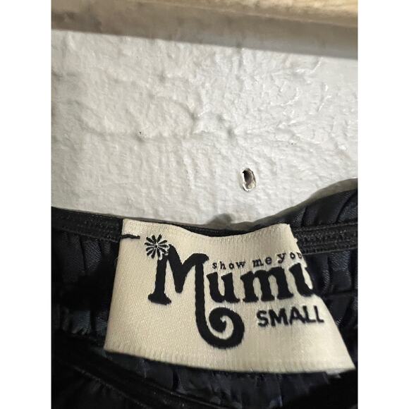 Show Me Your Mumu Black Leopard Ruffled Dress Small - Picture 4 of 6